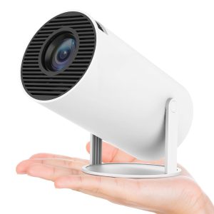 ORIVAST Smart Projector with Android 11.0, Mini Projector with WIFI and Bluetooth, Automatic Keystone Correction 160 ANSI Lumens and Native 720p Decoding 4K Video with Rotated 180 degree Stand