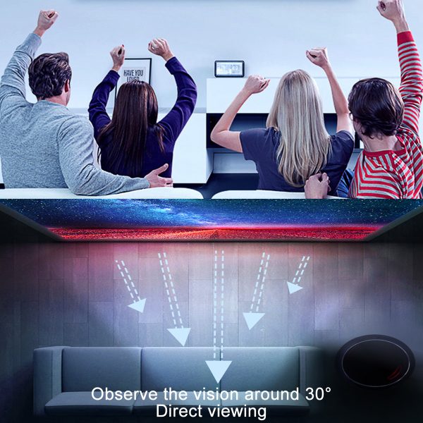ORIVAST Anti-Light Projector Screen,100 Inches Foldable and Portable 16:9 Movie Screen for Office Home Theater Outdoor Indoor - Image 9