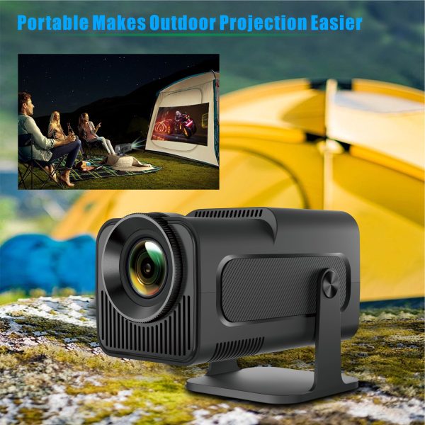 Smart Projector with Android 11.0, 1080P LCD Projector with Dual band WiFi6 + BT5.0 Module, Automatic Keystone Correction 300 ANSI Lumens with Rotated 180 degree Stand - Image 7