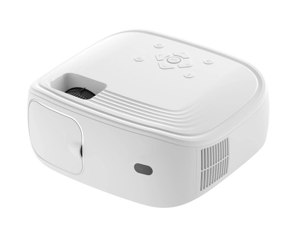 ORIVAST Commercial Projector with Android 9.0, Outdoor Projector with WIFI and Bluetooth, 230 ANSI Lumens Home Theater